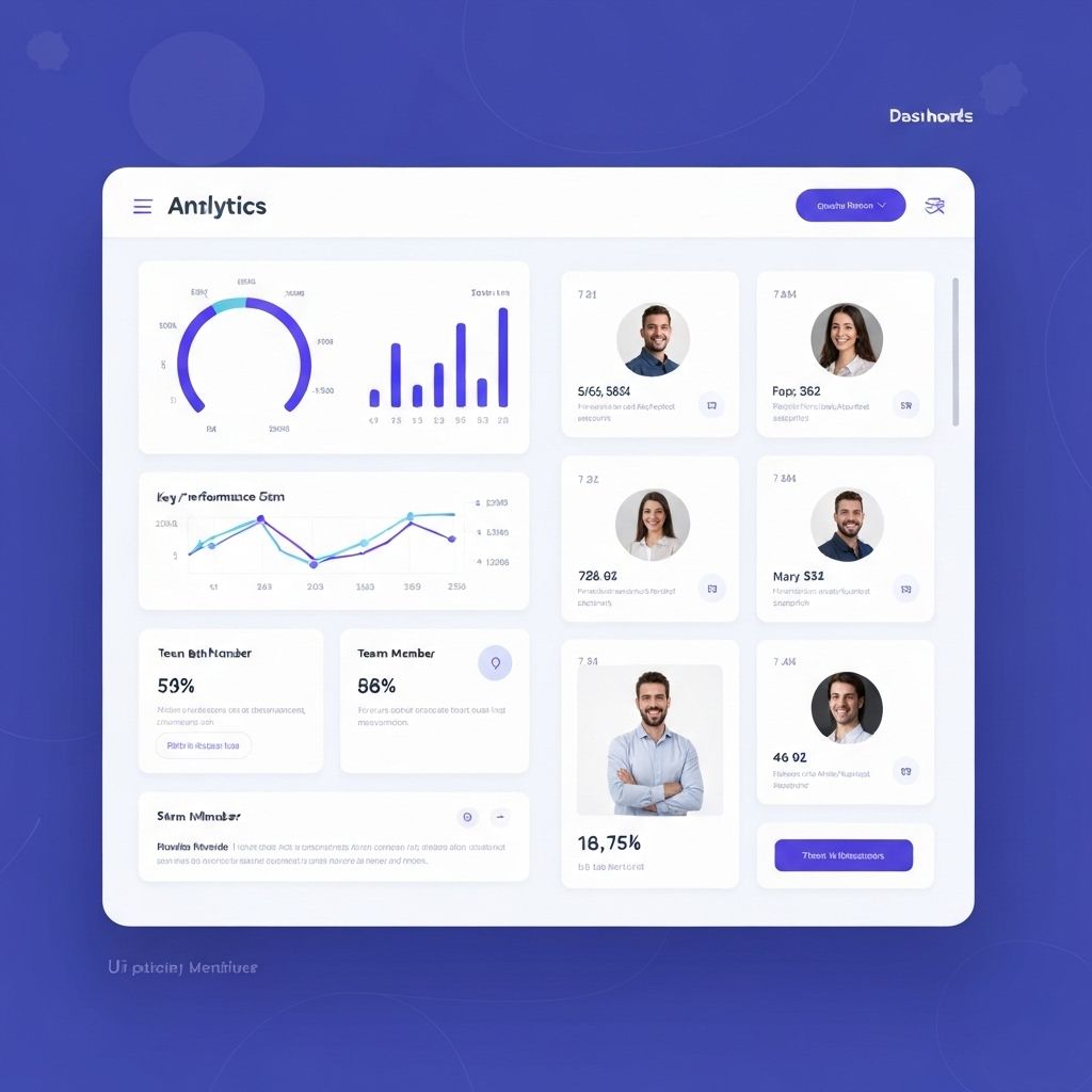 Mentorship Dashboard showing analytics and team members