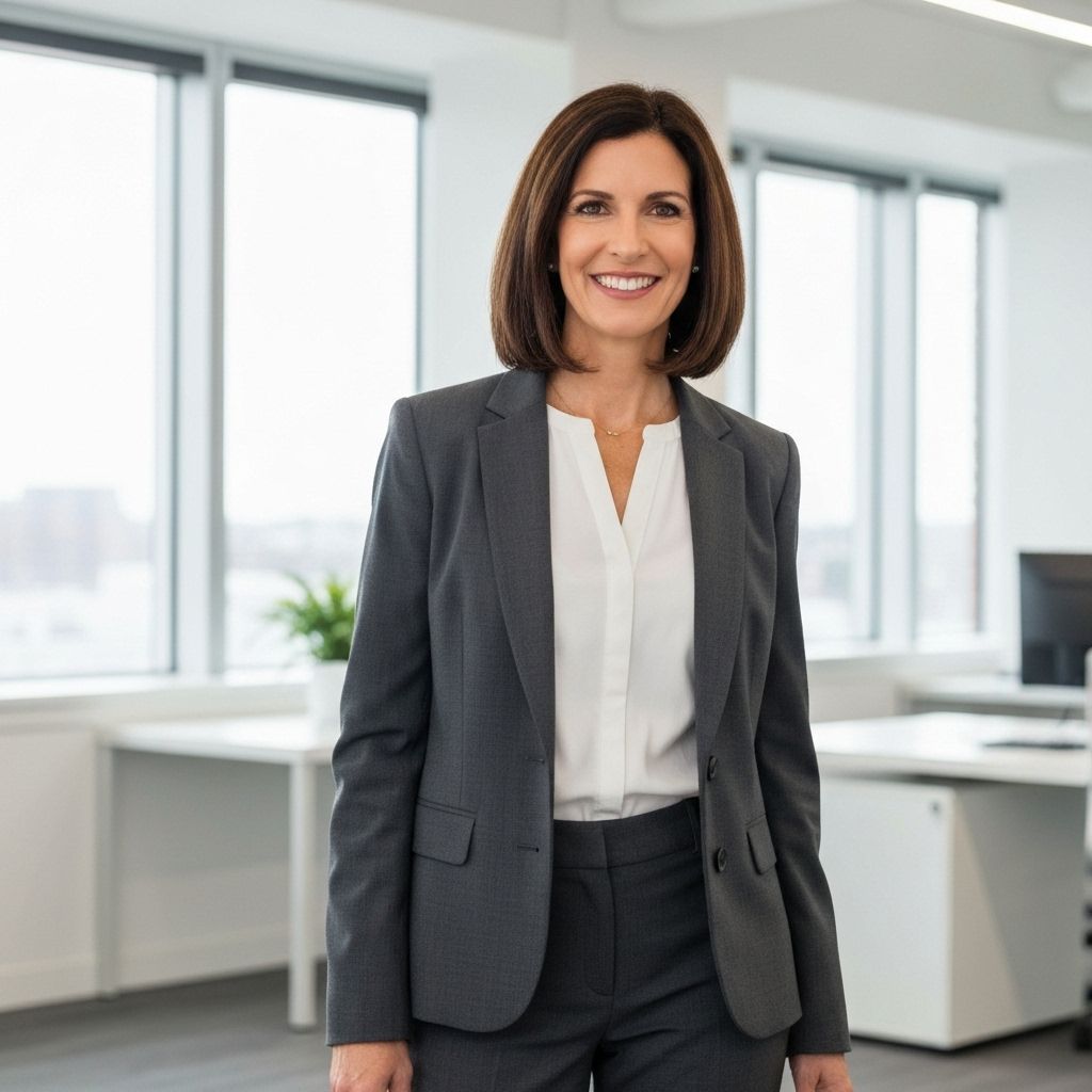 Professional mentor in office setting